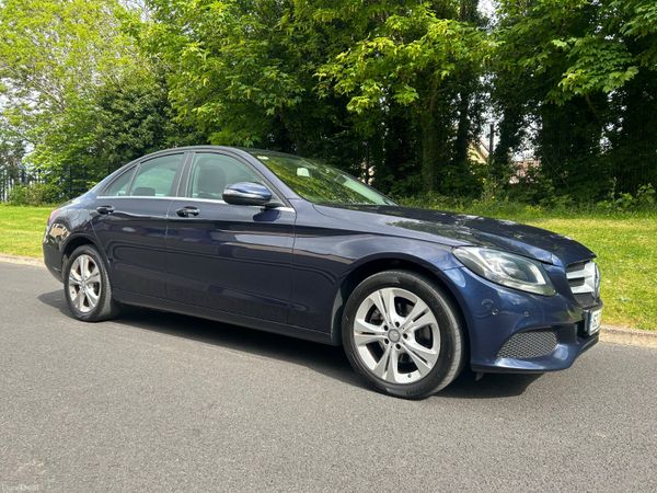 Mercedes-Benz C-Class Saloon, Diesel, 2016, Blue