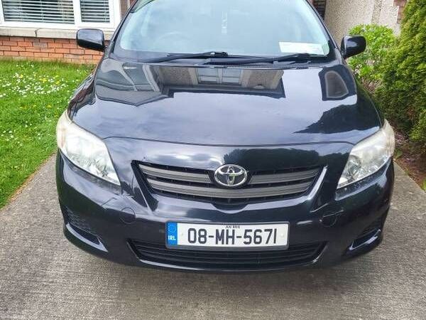 Toyota Corolla Saloon, Petrol, 2008, Black