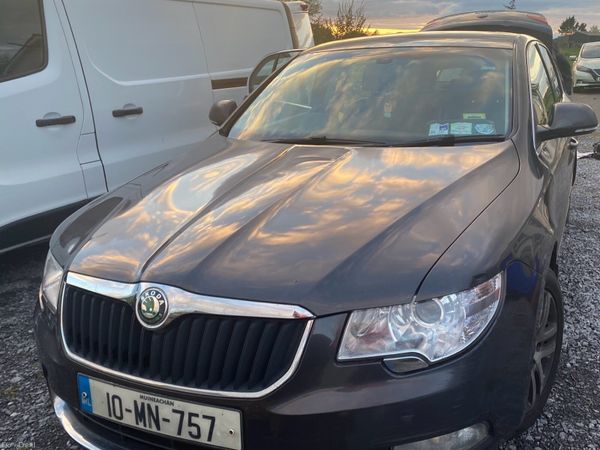 Skoda Superb Saloon, Diesel, 2010, Brown