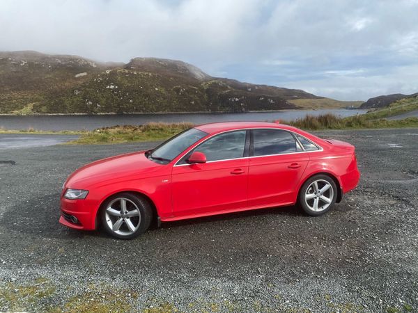 Audi A4 Saloon, Diesel, 2009, Red