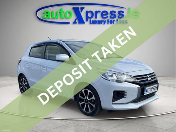 Mitsubishi Mirage Hatchback, Petrol, 2022, White