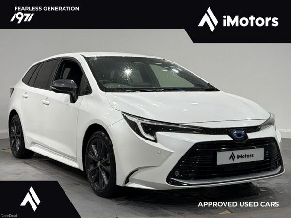 Toyota Corolla Estate, Petrol Hybrid, 2023, White