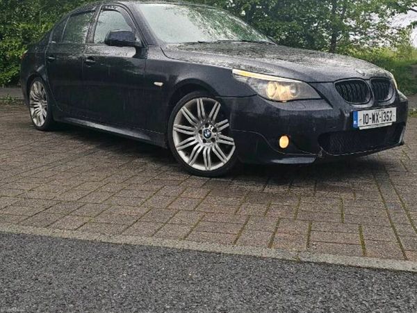 BMW 5-Series Saloon, Diesel, 2010, Black