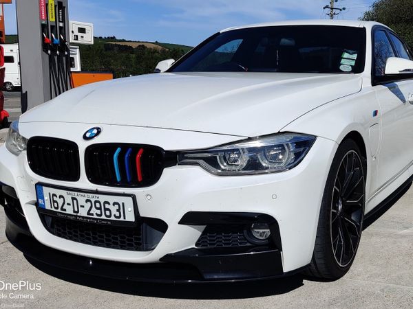 BMW 3-Series Saloon, Petrol Plug-in Hybrid, 2016, White