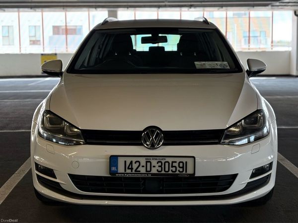 Volkswagen Golf Estate, Petrol, 2014, White