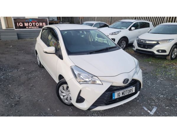 Toyota Vitz Hatchback, Petrol, 2018, White