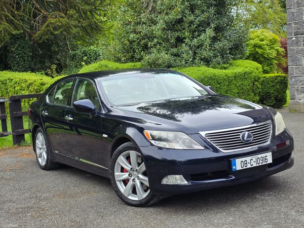 Lexus LS Saloon, Petrol Hybrid, 2008, Blue