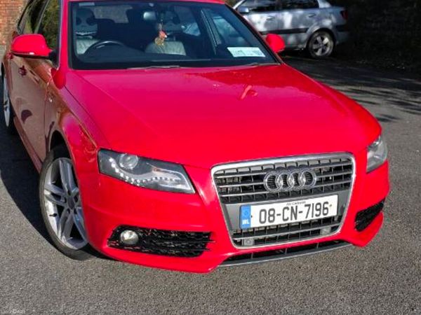 Audi A4 Estate, Diesel, 2008, Red