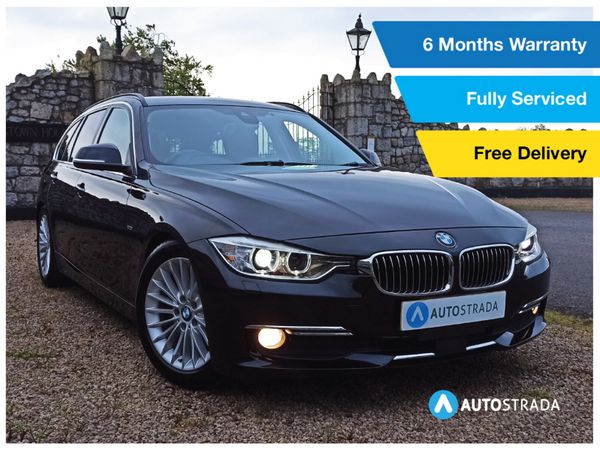 BMW 3-Series Estate, Diesel, 2014, Black