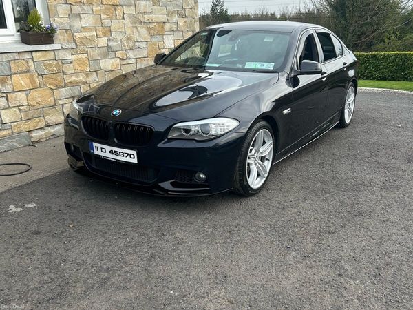 BMW 5-Series Saloon, Diesel, 2011, Black
