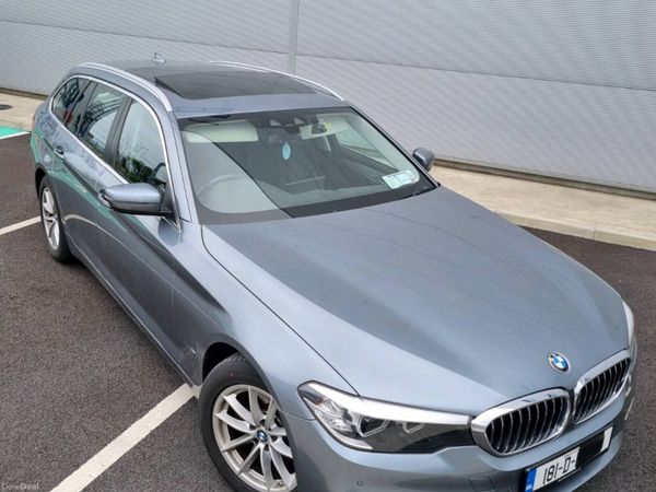 BMW 5-Series Estate, Diesel, 2018, Grey