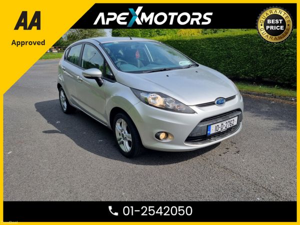 Ford Fiesta Hatchback, Petrol, 2010, Silver