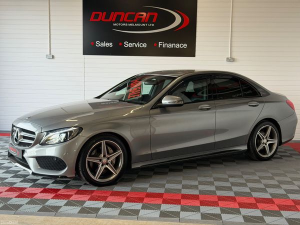 Mercedes-Benz C-Class Saloon, Diesel, 2016, Silver
