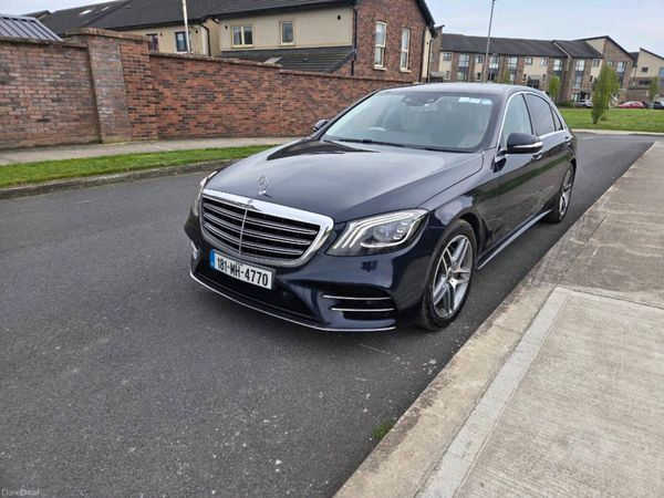 Mercedes-Benz S-Class Saloon, Diesel, 2018, Blue