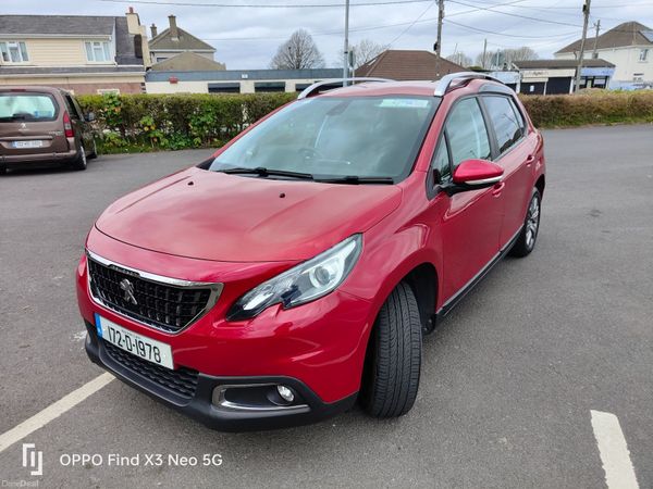 Peugeot 2008 Estate, Petrol, 2017, Red
