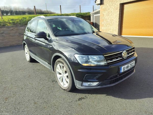 Volkswagen Tiguan SUV, Diesel, 2016, Black
