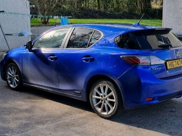 Lexus CT Hatchback, Petrol Hybrid, 2012, Blue
