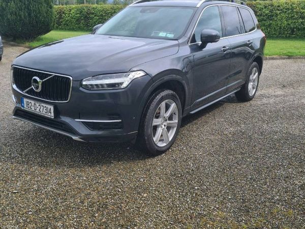 Volvo XC90 SUV, Petrol Plug-in Hybrid, 2018, Grey