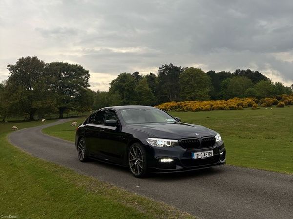 BMW 5-Series Saloon, Diesel, 2017, Black
