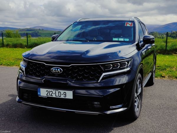 Kia Sorento SUV, Petrol Plug-in Hybrid, 2021, Black