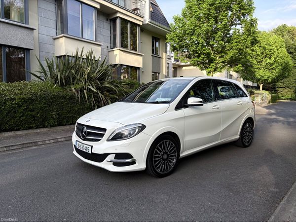 Mercedes-Benz B-Class MPV, Electric, 2016, White