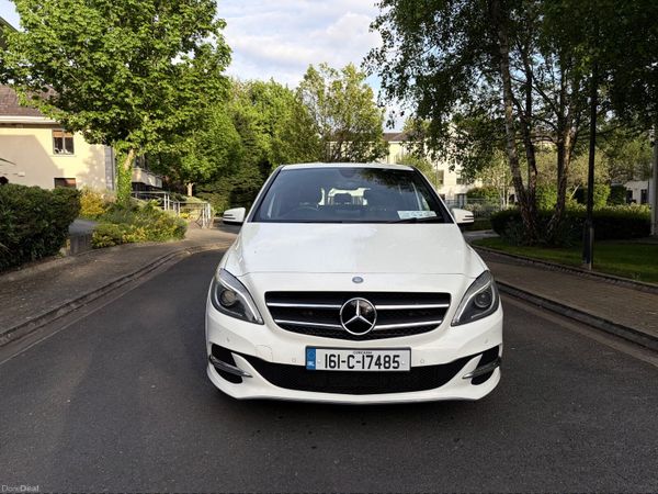 Mercedes-Benz B-Class MPV, Electric, 2016, White