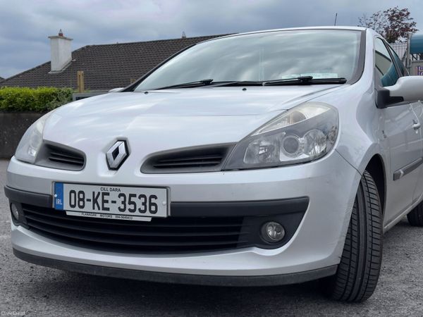 Renault Clio Hatchback, Petrol, 2008, Silver
