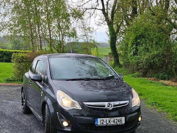 Vauxhall Corsa Hatchback, Petrol, 2012, Black
