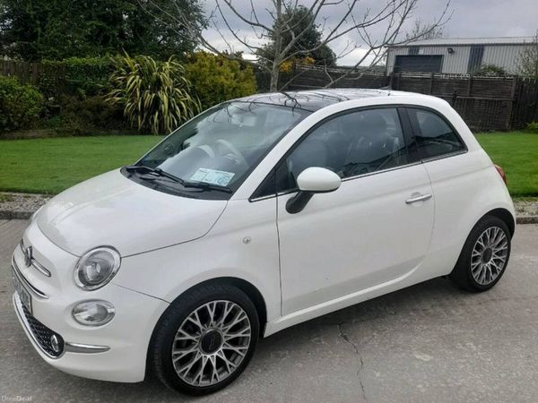 Fiat 500 Hatchback, Petrol, 2021, White