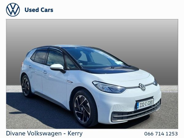 Volkswagen ID.3 Hatchback, Electric, 2023, White