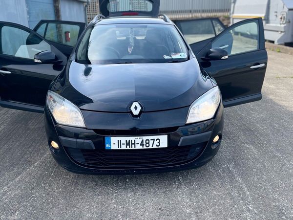 Renault Megane Estate, Diesel, 2011, Black