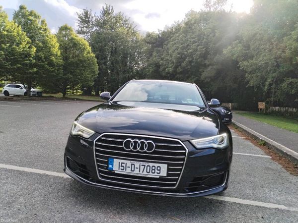 Audi A6 Saloon, Diesel, 2015, Blue
