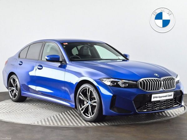 BMW 3-Series Saloon, Petrol Plug-in Hybrid, 2023, Blue