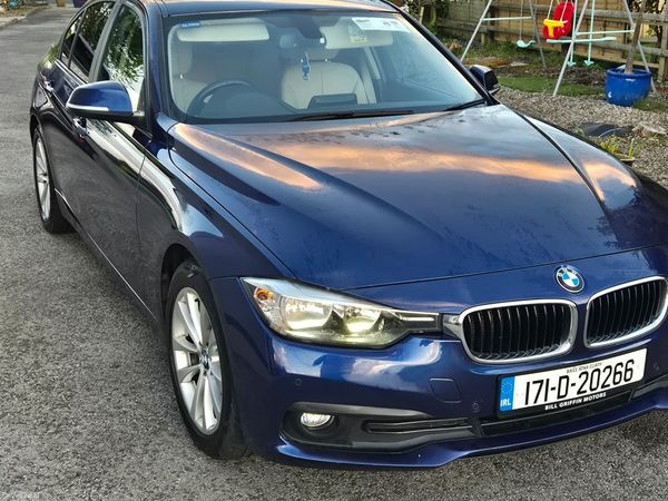 BMW 3-Series Saloon, Diesel, 2017, Blue