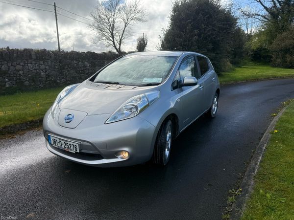 Nissan Leaf Hatchback, Electric, 2016, Silver
