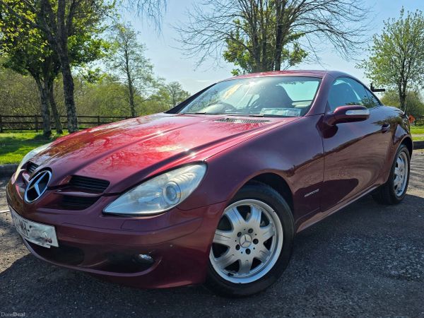 Mercedes-Benz SLK Convertible, Petrol, 2007, Red