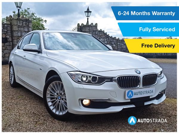 BMW 3-Series Saloon, Diesel, 2015, White