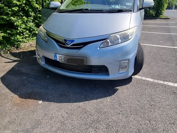 Toyota Estima MPV, Petrol Hybrid, 2010, Blue