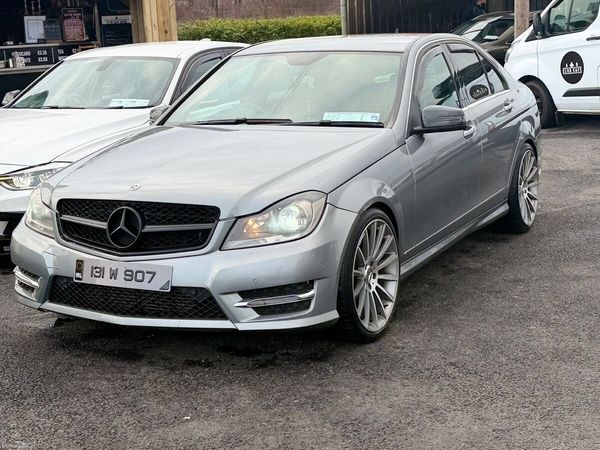 Mercedes-Benz C-Class Saloon, Diesel, 2013, Silver