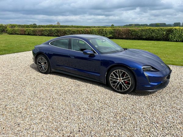 Porsche Taycan Hatchback, Electric, 2021, Blue