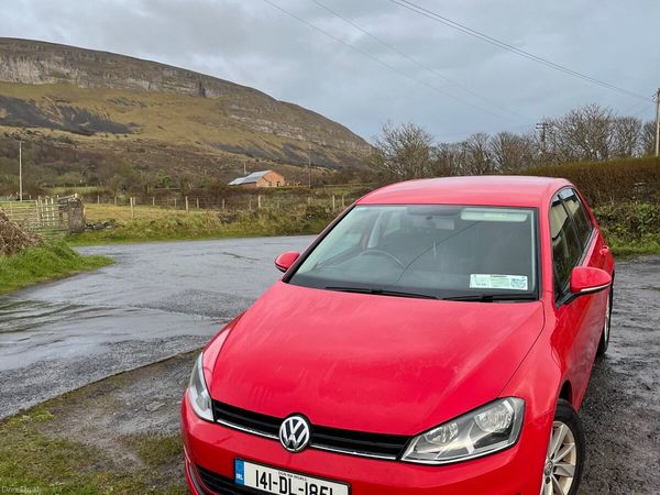 Volkswagen Golf Estate, Diesel, 2014, Red