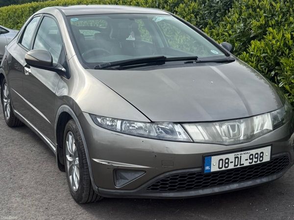 Honda Civic Hatchback, Petrol, 2008, Grey