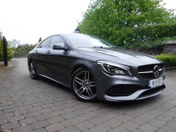 Mercedes-Benz CLA Saloon, Petrol, 2018, Grey