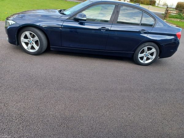 BMW 3-Series Saloon, Diesel, 2015, Blue