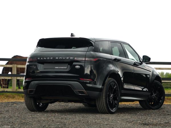 Land Rover Range Rover Evoque SUV, Petrol Hybrid, 2023, Black