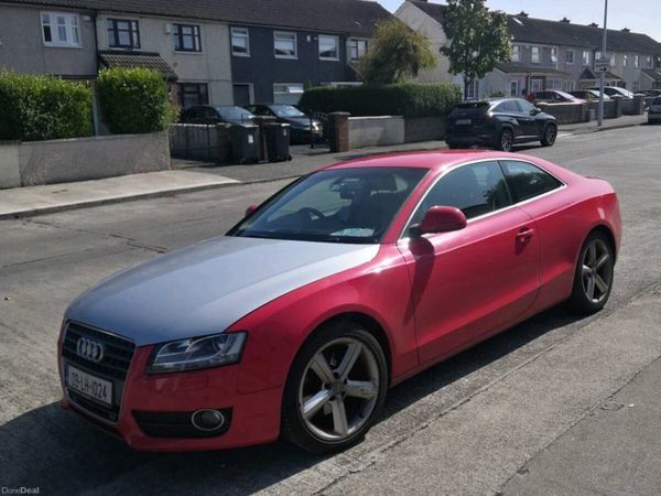 Audi A5 Coupe, Petrol, 2009, Red