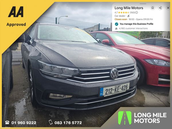 Volkswagen Passat Estate, Diesel, 2021, Grey