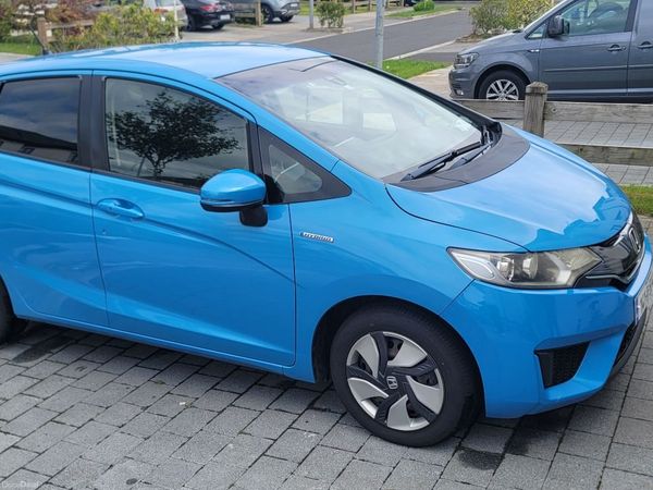 Honda Fit Hatchback, Petrol Hybrid, 2014, Blue