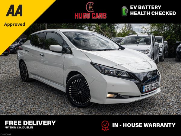 Nissan Leaf Hatchback, Electric, 2022, White