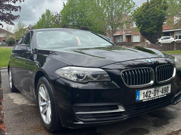 BMW 5-Series Saloon, Diesel, 2014, Black
